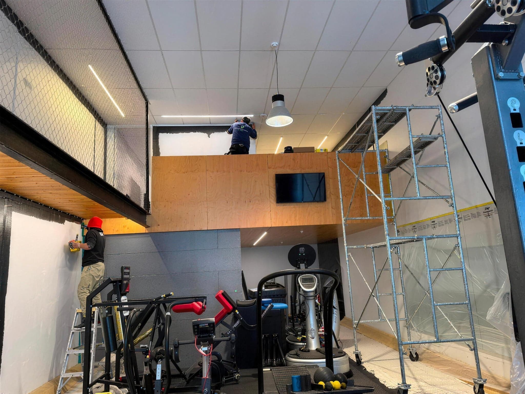 City Gym — Commercial Interior Repaint